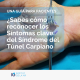 Síntomas del Síndrome del tunel carpiano por Institut de la Mà