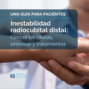 Qué es la Inestabilidad radiocubital distal por Institut de la Mà